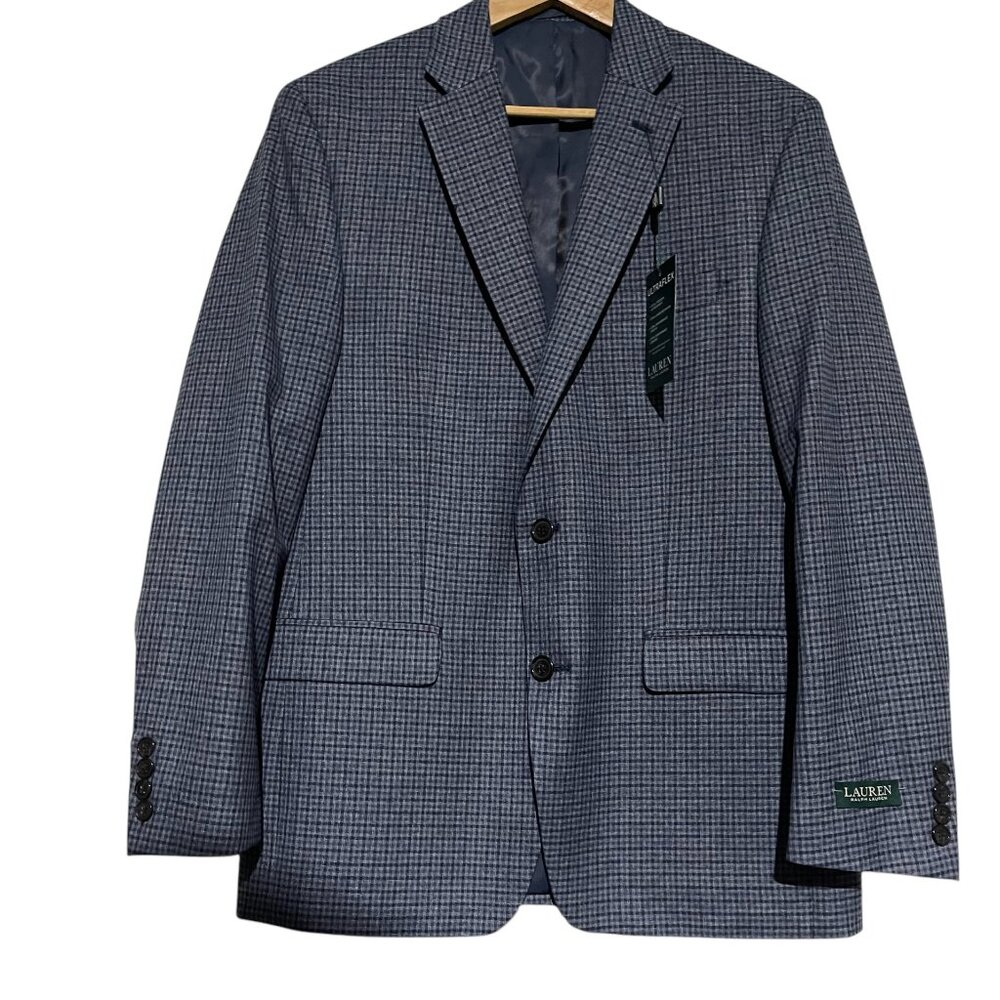 *SOLD*Lauren Ralph Lauren Mens UltraFlex Lexington Classic Fit Blazer Blue